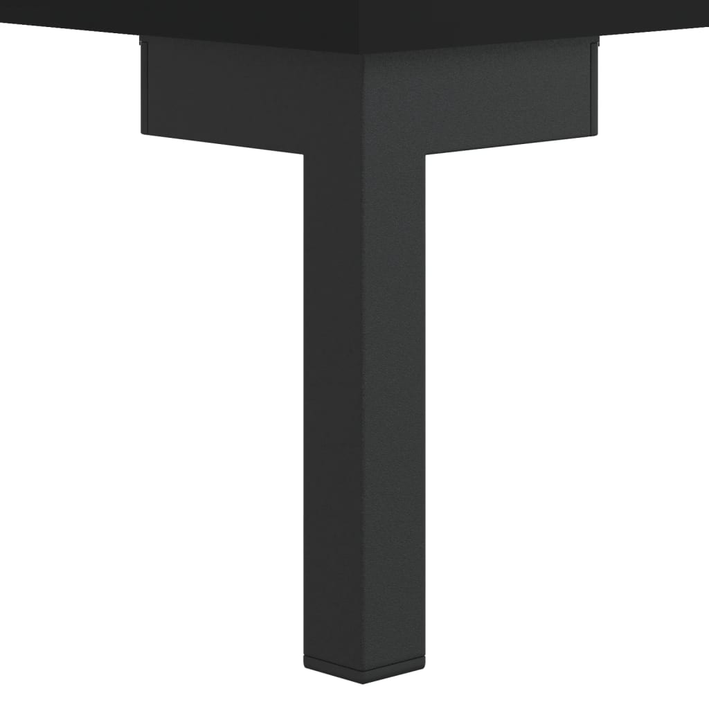 TV Stand Black 80 x 36 x 50 cm Particleboard