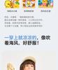 B. Duck Yellow Duck Children's Clothing Printed Cute Color Blocked Summer New Men's Breathable Short Sleeved Top