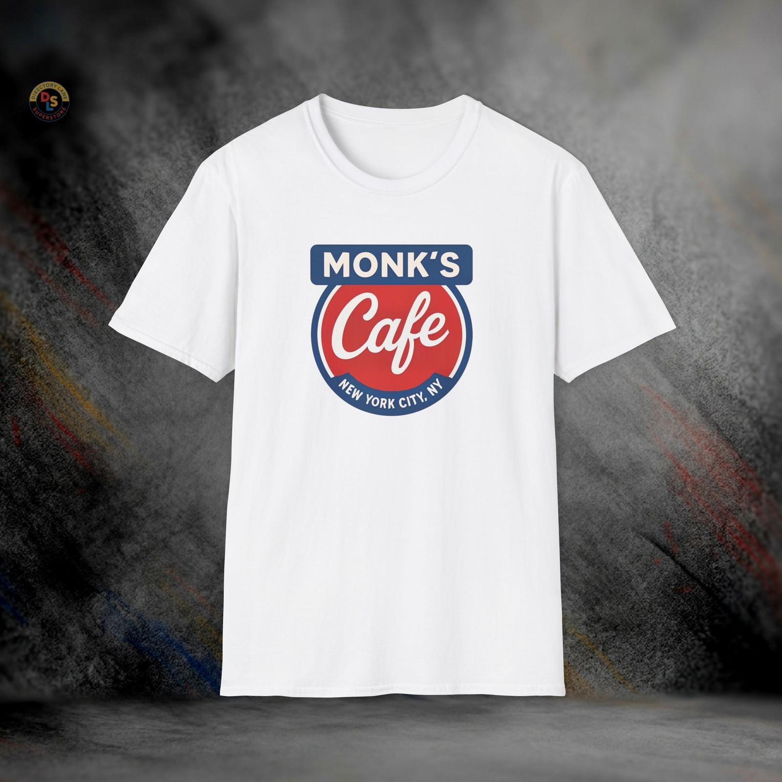 Monk’s Cafe Seinfeld T-Shirt | Softstyle Tee S
