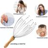 Octopus Scalp and Ear Massager: Itchy Head Relief and Meridian Comb