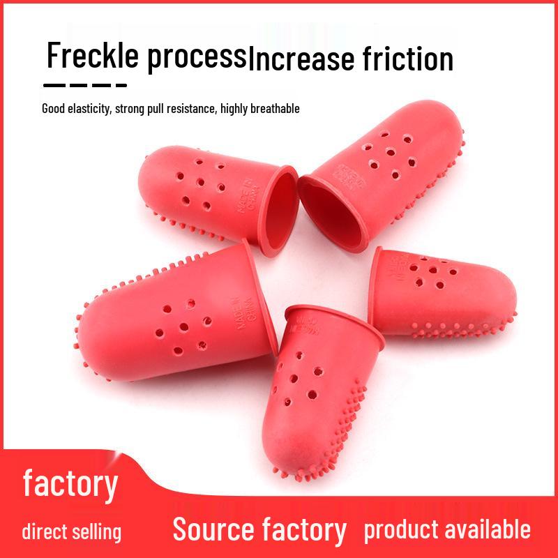 Non-Slip Breathable Finger Cots - Thick, Wear-Resistant Protective Covers