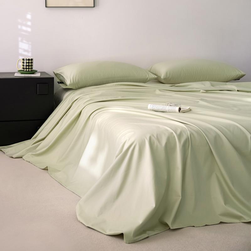 

Bed Linen 2024 New 100s 100% Cotton Immersive Sleep Series Single Bed Sheet 180x230