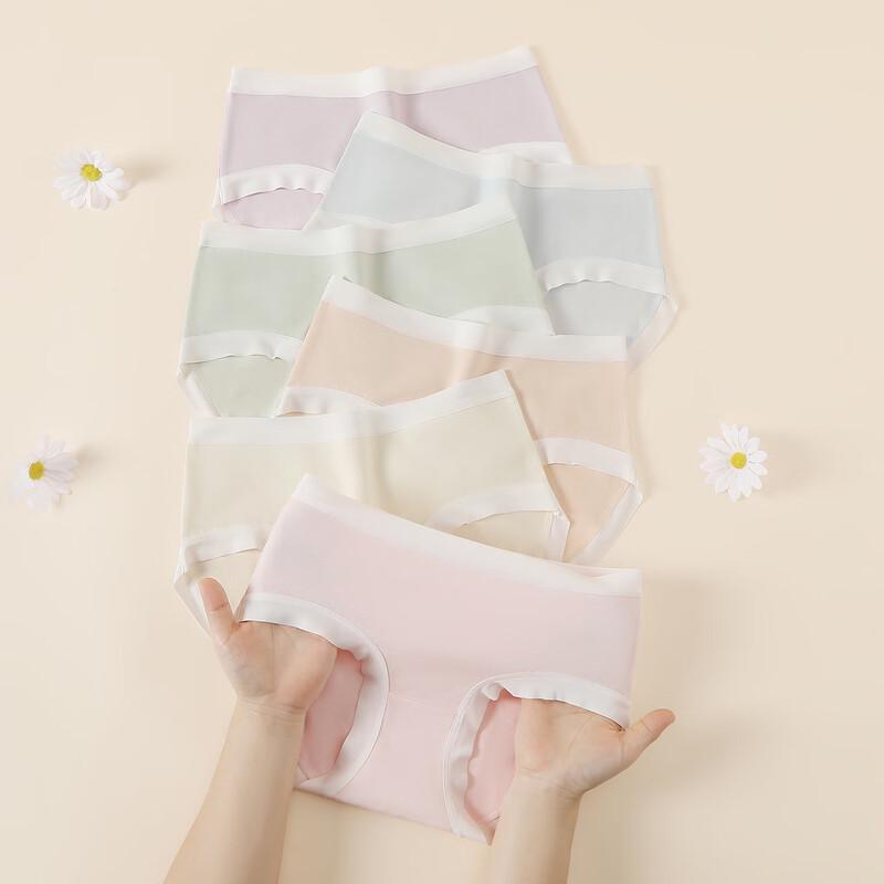 Fenteng Women's 6-Pack Breathable Silk-Blend Underwear