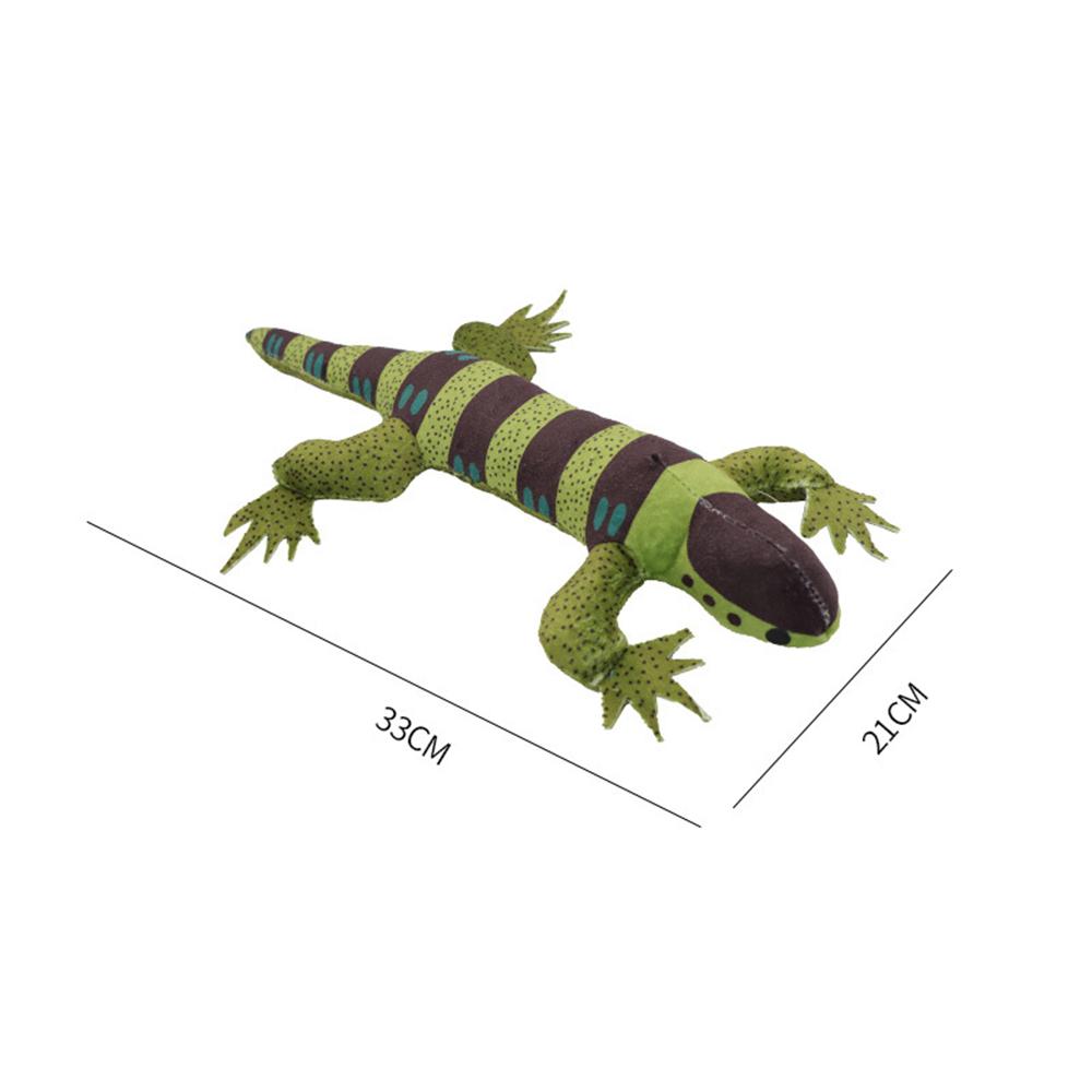 Cat Interactive Toy Bite Resistant Simulation Lizard Catnip Plush Chew Toy For Kitten Cats