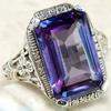 2026 New Sea Blue Cubic Zirconia Ring - Personalized Wedding Party Gorgeous Accessories of Special Interest To Women