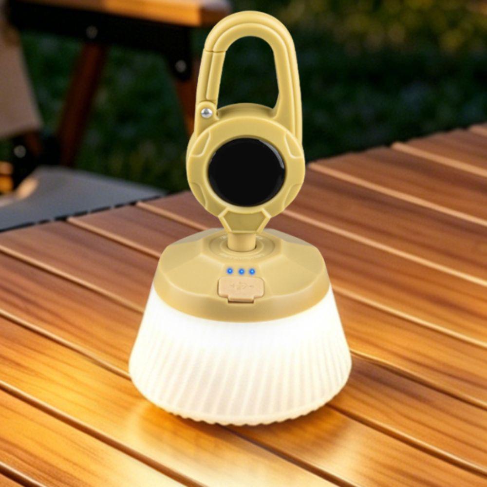 Retro Design Rechargeable Lantern Hanging Hook LED Camping Light Table Lamp Mini Lantern  Tent