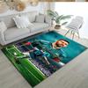 Fc Barcelona Customize Text Floor Rug Office Rug Perfect for Entryway Balcony Study Room Kitchen Antislip Carpet Office Home Decor