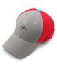Heiteo Crunchy Ball Cap Gray Red
