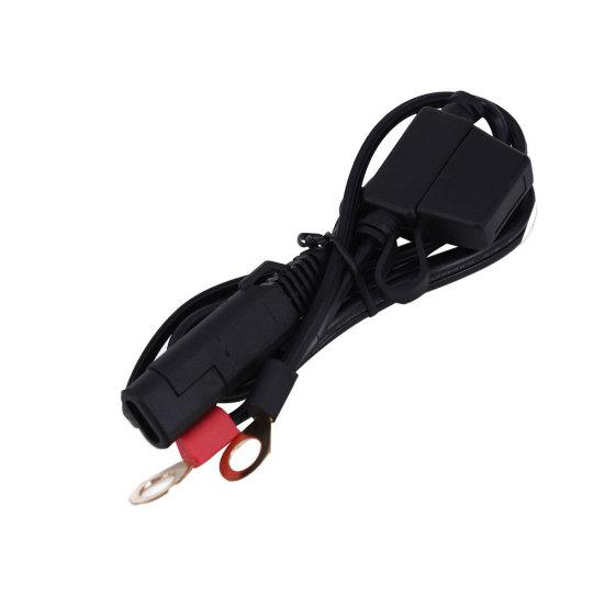 Motocykl Motocykl Baterie Terminál Svorka Drát 12V Zástrčka nabíječky adaptéru