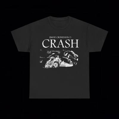 David Cronenberg's Crash T Shirt 1996 Vintage Horror Drama Movie Grunge Y2k Goth