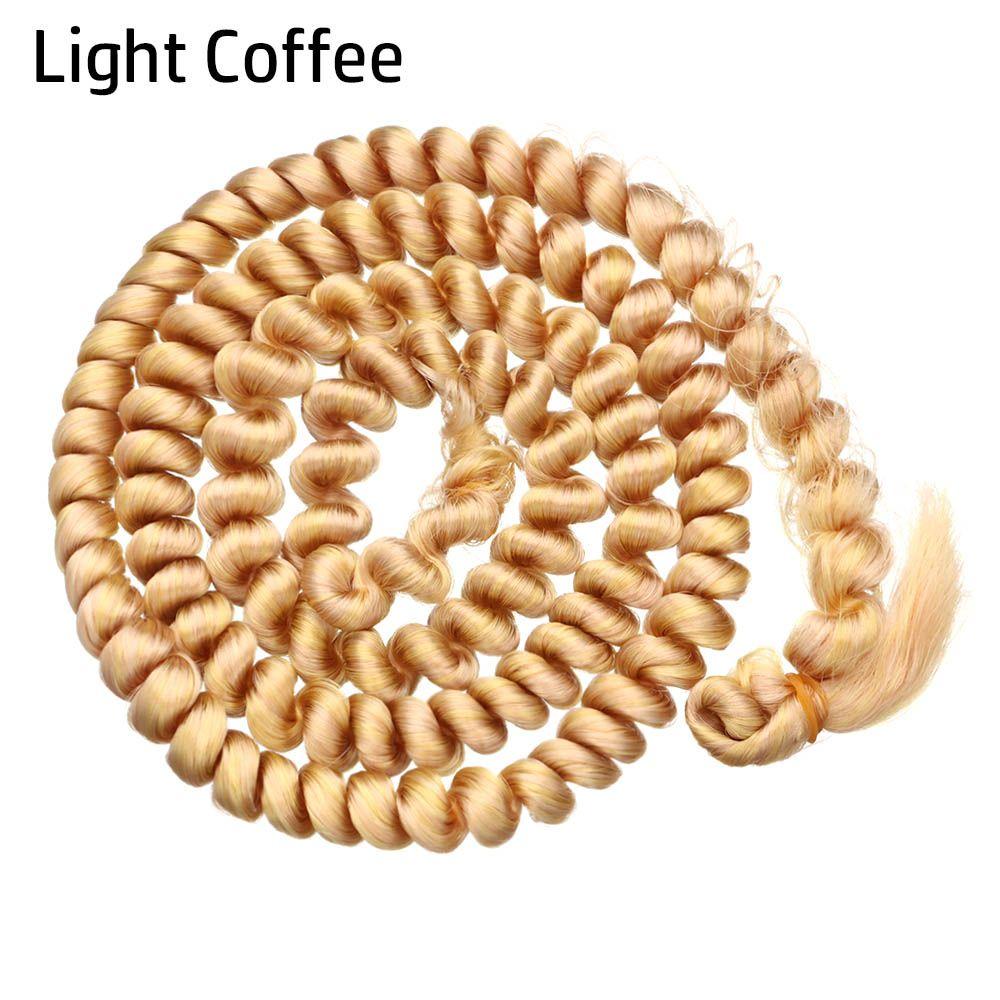 Screw Curly Hair Accessories for Dolls BJD Doll Wig High-Temperature Material Resistant Fiber Hair Wefts Hair Wig