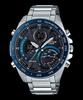 EDIFICE by Smartphone Tough Solar Business Stainless Waterproof CASIO Bluetooth, Compatible, ECB-900DB-1B Chronograph, Calendar, Analog/Digital,