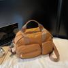 Solid Color Cloth Bag Bag Female Mother Bag Portable Messenger Bag Fashion Versatile Casual Shoulder Bag