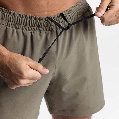 Men's Sports Quick Drying Shorts with Single-layer Splicing and Loose Fit Fitness Basketball Five Point Shorts
