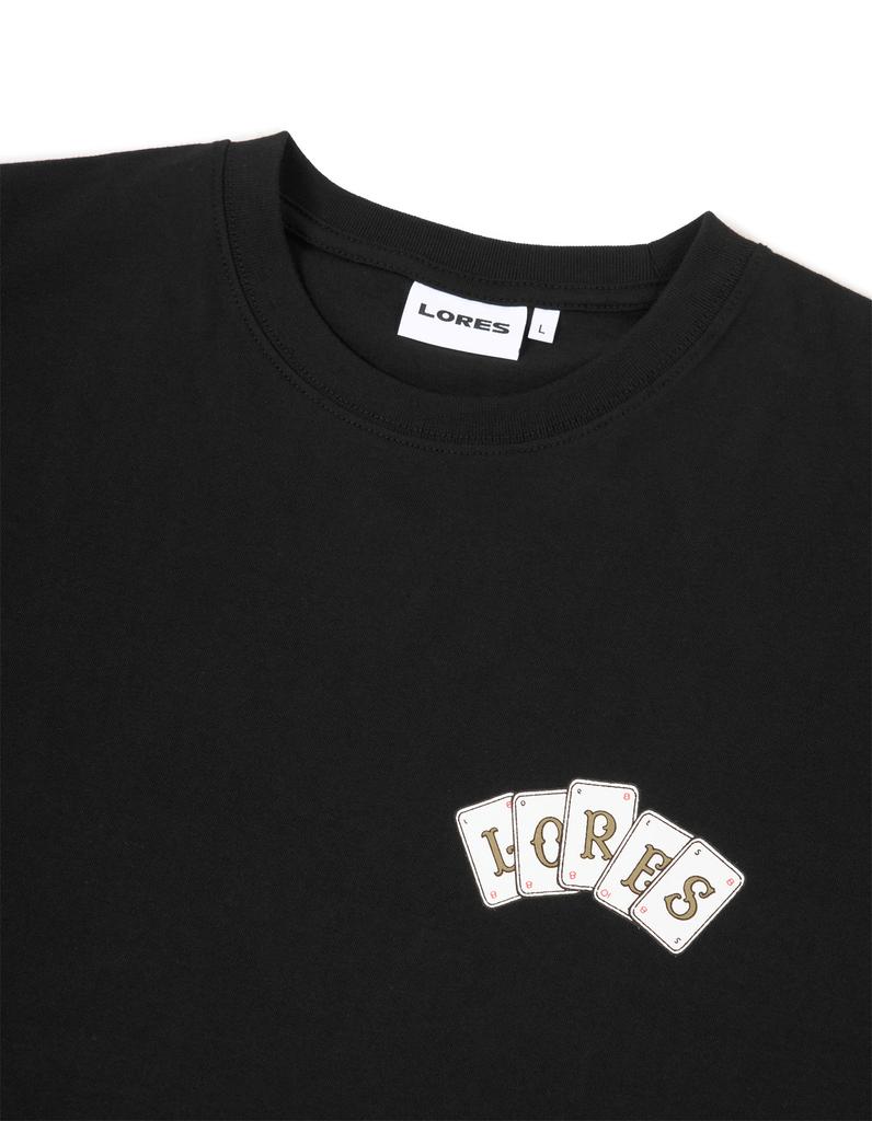 LORES Poker S/S Tee - Black