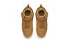 Nike Court Borough Mid Slip Resistant Abrasion Resistant Mid top Skateboard Shoes Wheat Children Aged 3 7 Years Old 870026-701