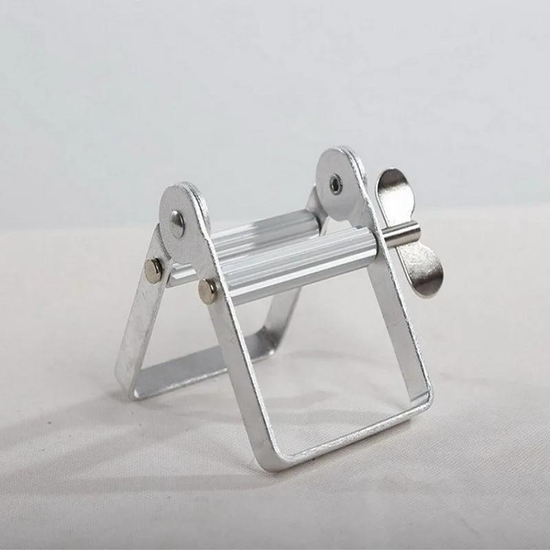 Lazy Toothpaste Dispenser Tube Squeezer Bathroom Metal Squeezer Tool Hair Color Dye Cosmetic Paint Squeezer Tube Tightener