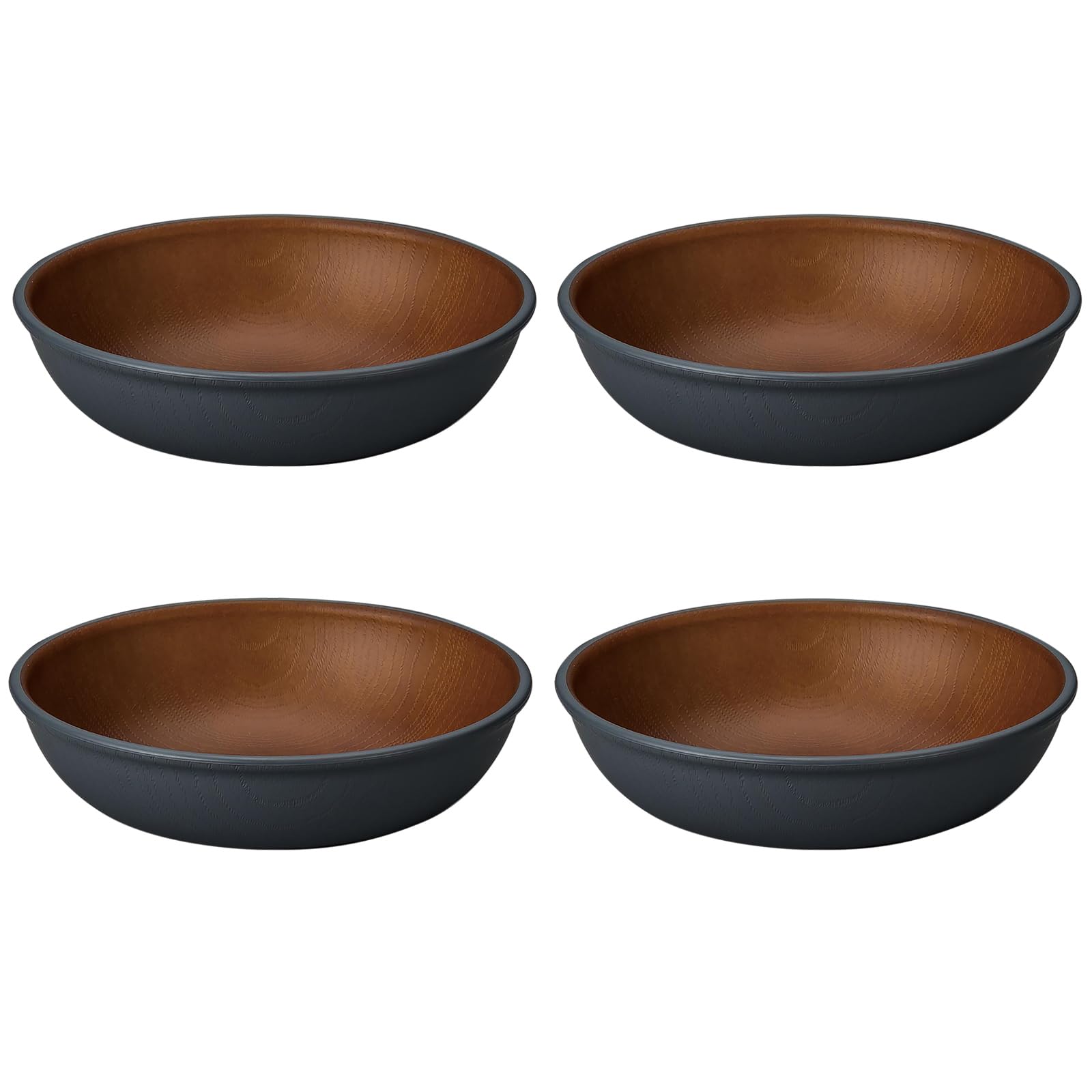 

Bulk Set of 4 Masakazu Showa isso Cafe Small Medium Large Oval Side Microwave and Dishwasher Clean Coat Made in Ideal for Outdoor and Earthquake