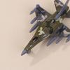 Fighter Model 6Pcs Aircrafts Set Mini Alloy Military Airplane Toys Collection Warplane Decorations For Kids Boys Gift