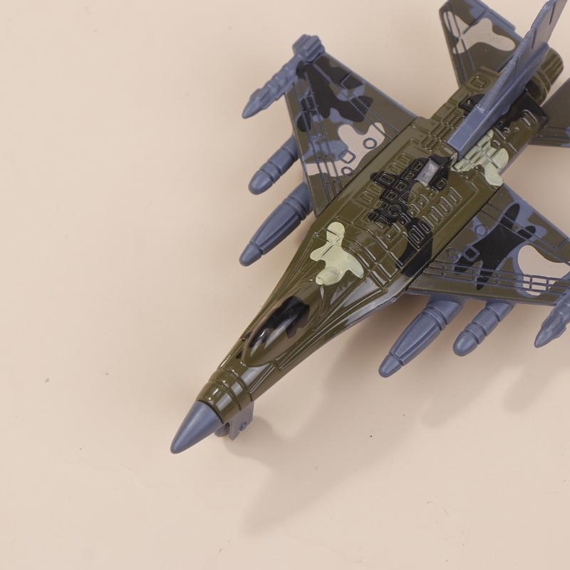 Fighter Model 6Pcs Aircrafts Set Mini Alloy Military Airplane Toys Collection Warplane Decorations For Kids Boys Gift