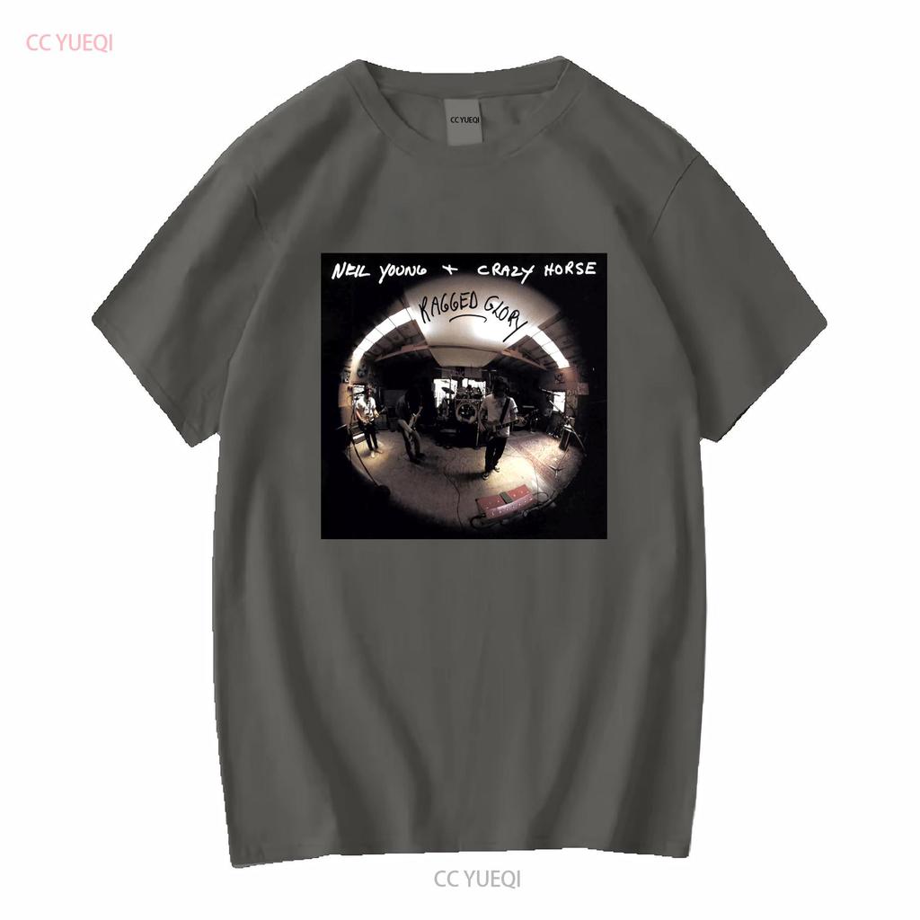 RAGGED GLORY Neil Young Crazy Horse T Shirt America USA Canada Music Garage Rock Grunge Rare Vinyl Cover Original Man Woman