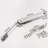 Lift Stay Support Hinge,Cabinet Door Hinge,Easy Installation Randomly Stop Hinge for Display