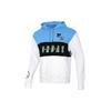 Sweatshirts Men's Black White Blue Hooded Moderate Regular CV2744-412