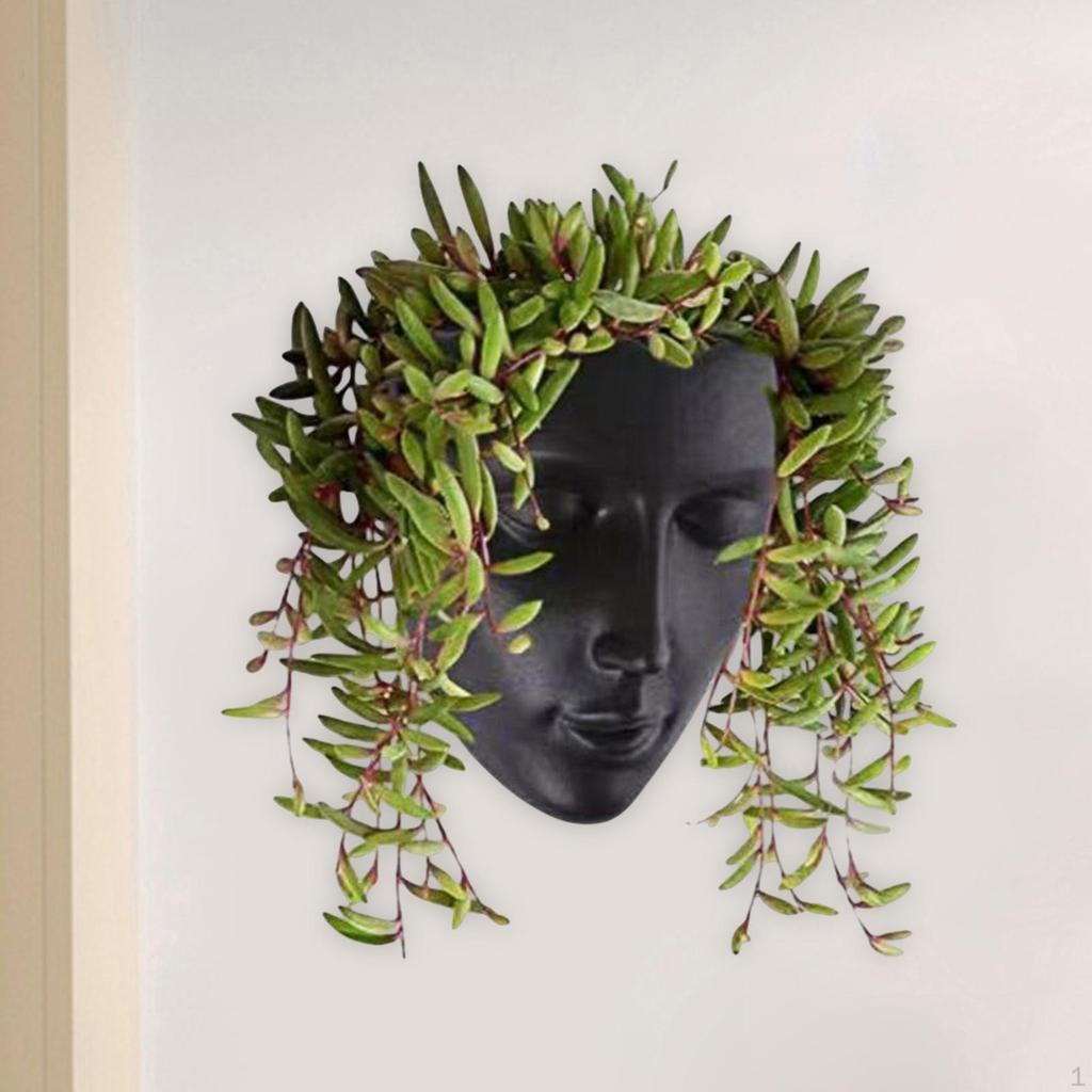 Contemporary Ceramic Wall Hanging Plant Holder for Home And Garden
