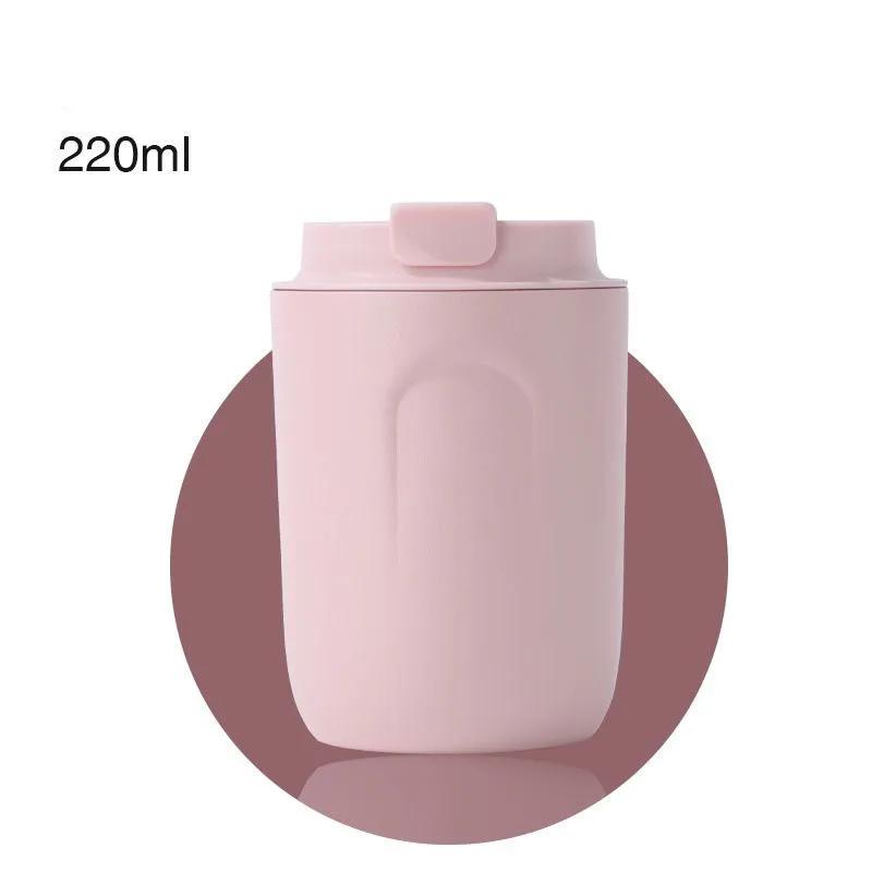 220ml Mini Thermo Coffee Cups Mug 316 Stainless Steel Travel Thermal Mug Tumbler Small Water Bottle Keep Warm Cold Insulated Cup