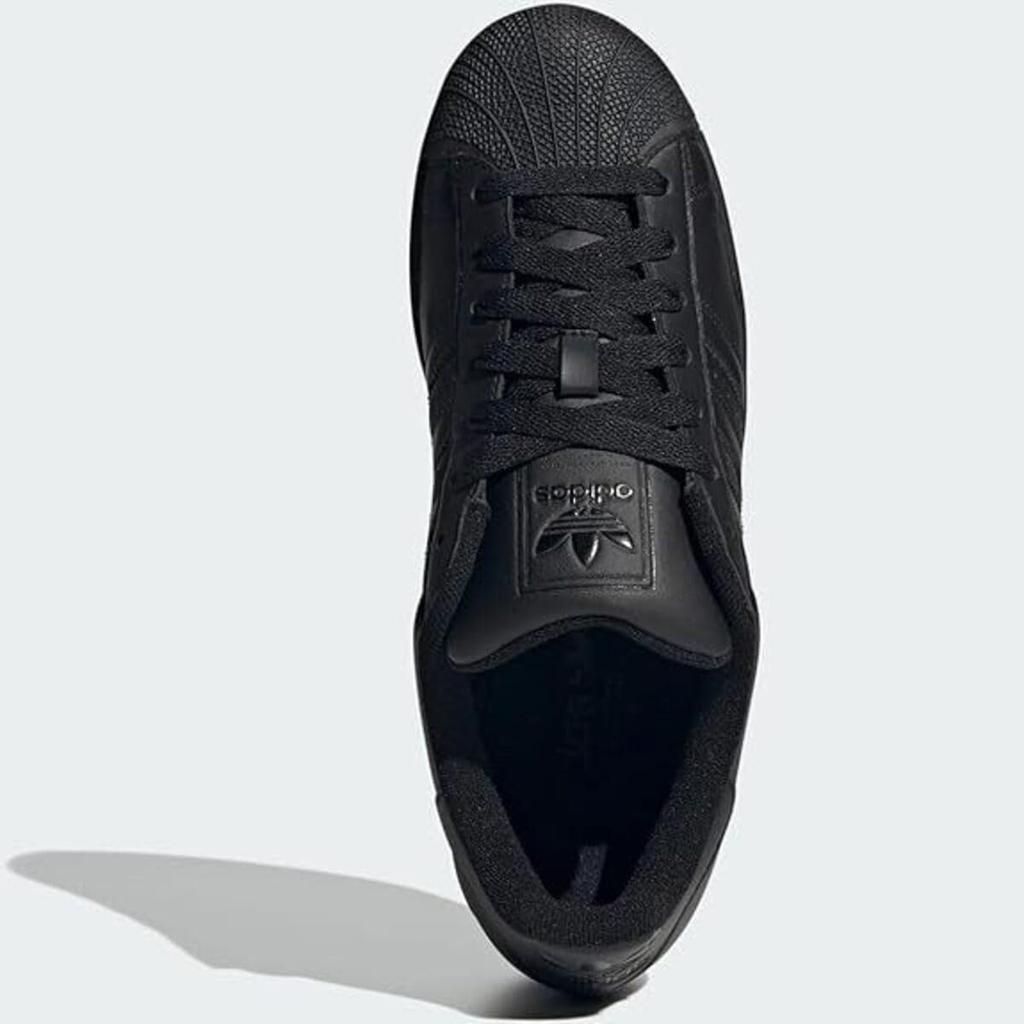 Adidas Superstar Core Size II, Black/Core Black/Core Black, JI0081, 23.0cm