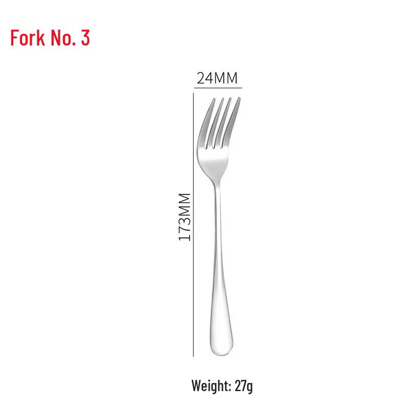 1010 Series 410 Stainless Steel Western Tableware Set – Serving Spoon & Cake Set for Restaurants & Hotels