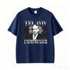 Spaventoso Benjamin Netanyahu Divertente Meme Grande Yahu Tema Horror Brainrot Stampati T-shirt Unisex Unisex Moda T-shirt Larghe Streetwear