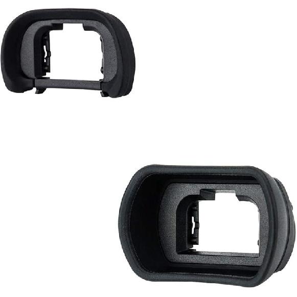JJC Camera Eyecup Eyepiece Viewfinder for Sony A7 III A7 II A7 A7R IV A7R III A7S II A7S A99 II A9 A58 Camera, Soft Silicone Eye Cup Replacement of