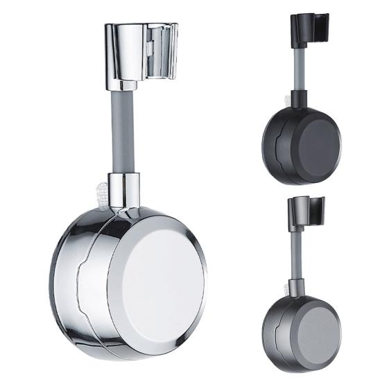 Shower Bracket Holder Adjustable Angle 360 Degree Rotation Heat-Resistant Stainless Steel Swivel Shower Bracket