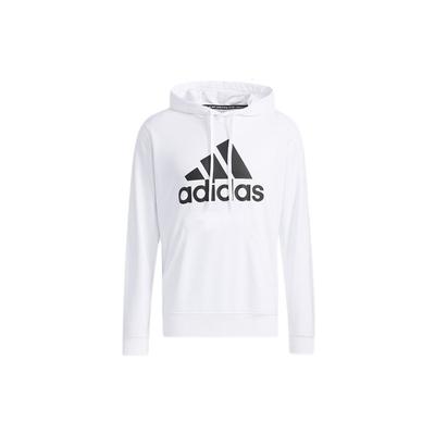 Adidas Logo Print Pullover Sweatshirt Men Tops White GN0829