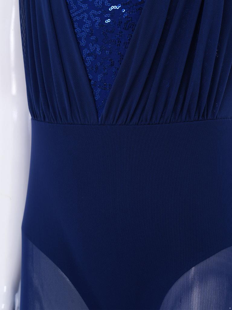 Sparkle Sequin Sleeveless Leotard Jumpsuit with Back Cutout and Built-in Shorts for Girls Dance Stage Performance Show
