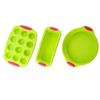 Rectangular Silicone Baking Cake Pan Cookie Sheet Molds Tray, Heat Resistant Nonstick Baking Tools for Muffin Loaf Bread Pizza