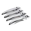 For Jeep Cherokee 2014- Chrome Car External Door Handle Molding Cover Trim