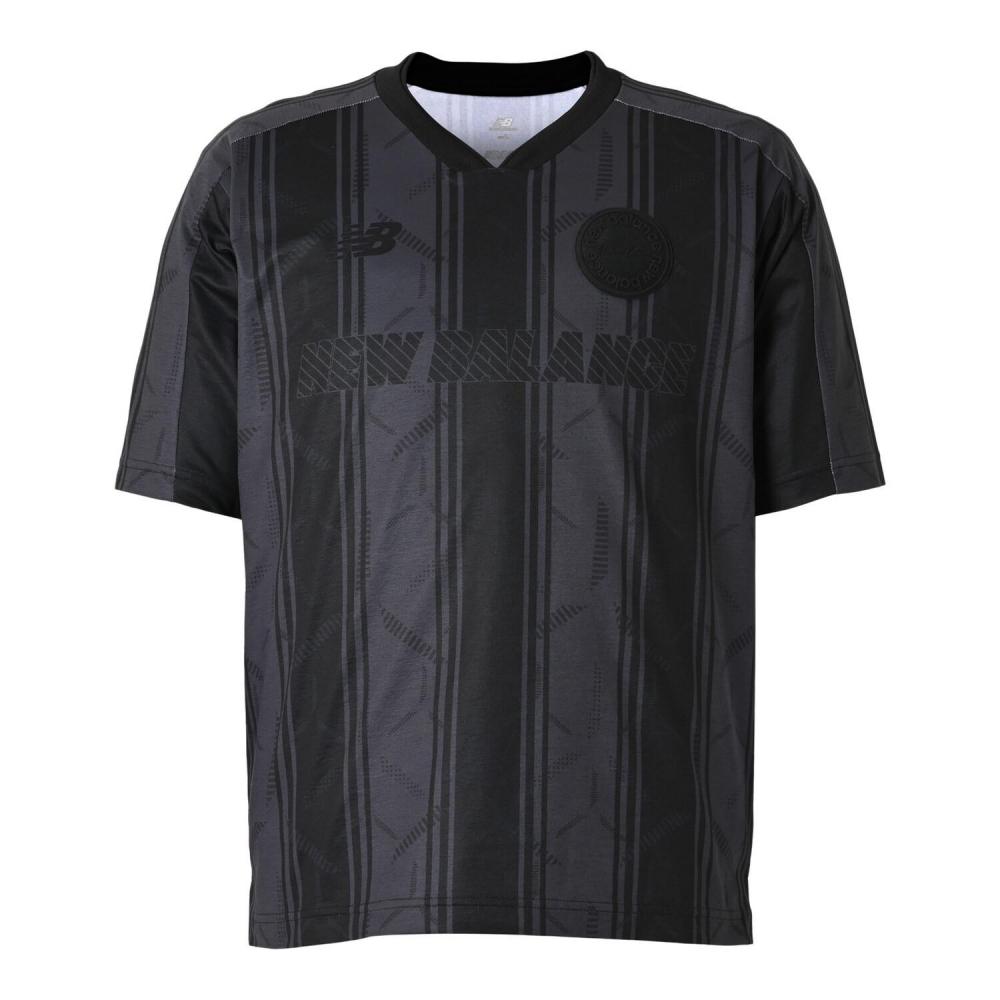 New Balance M Graphic Short Sleeve Shirt aMt55251Bk Bk M