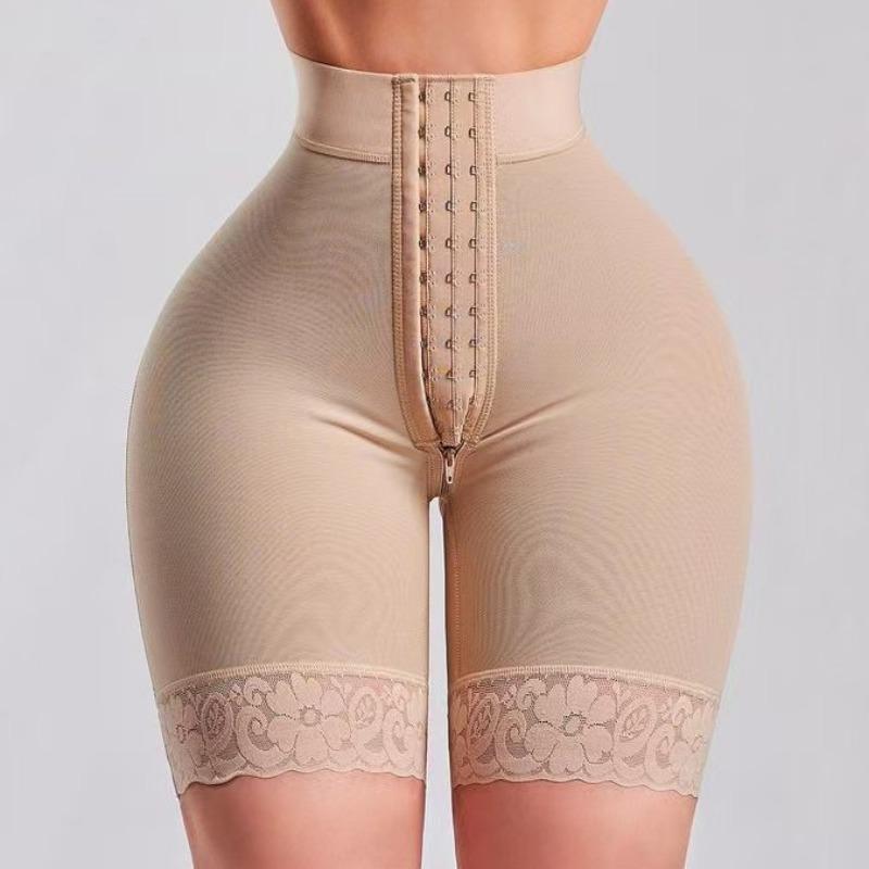 High Waist Plus Size Tummy Control Body Shaping Breathable Mesh Shapewear Panty