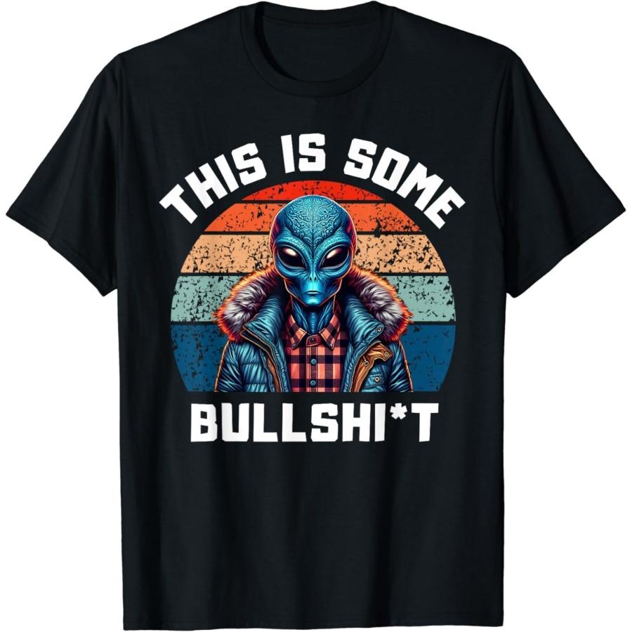 Pinchchoo Resident Funny Alien Science Fiction Humor Design T-Shirt XXXXXL чёрный