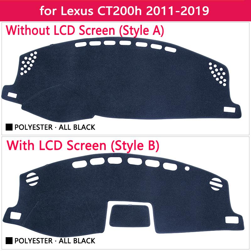 for Lexus CT200h 2011~ CT 200 200h F Sport Anti-Slip Mat Dashboard Cover Pad Sunshade Dashmat Carpet Accessories 2013 2014