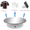 B03B-Electric Rotating Mirror Display Stand 2 Speeds Maximum Weight 3Kg 360 Degree Whirling Platform Photography