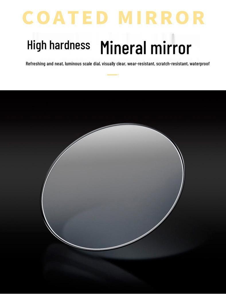 Large Dial Luminous Waterproof Quartz Watch - Men's Trendy Student Timepiece