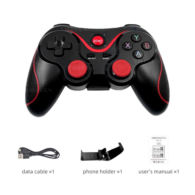 

X3 беспроводной мобильный игровой контроллер для IOS/Android/планшета/ПК/Switch/PS3/PS4/Steam Gamepad BT3.0 джойстик с держателем коробки