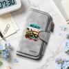 Beach Pattern Wallet Forever Retro Leisure Fashion Multi-card Slot Portable Daily Use Purse