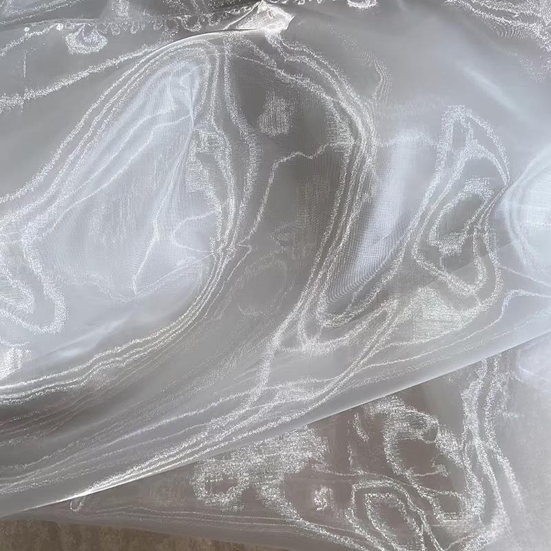White Water Gauze: Light, Flowing, Transparent Yarn for Wedding Decor & Creative Exhibitions