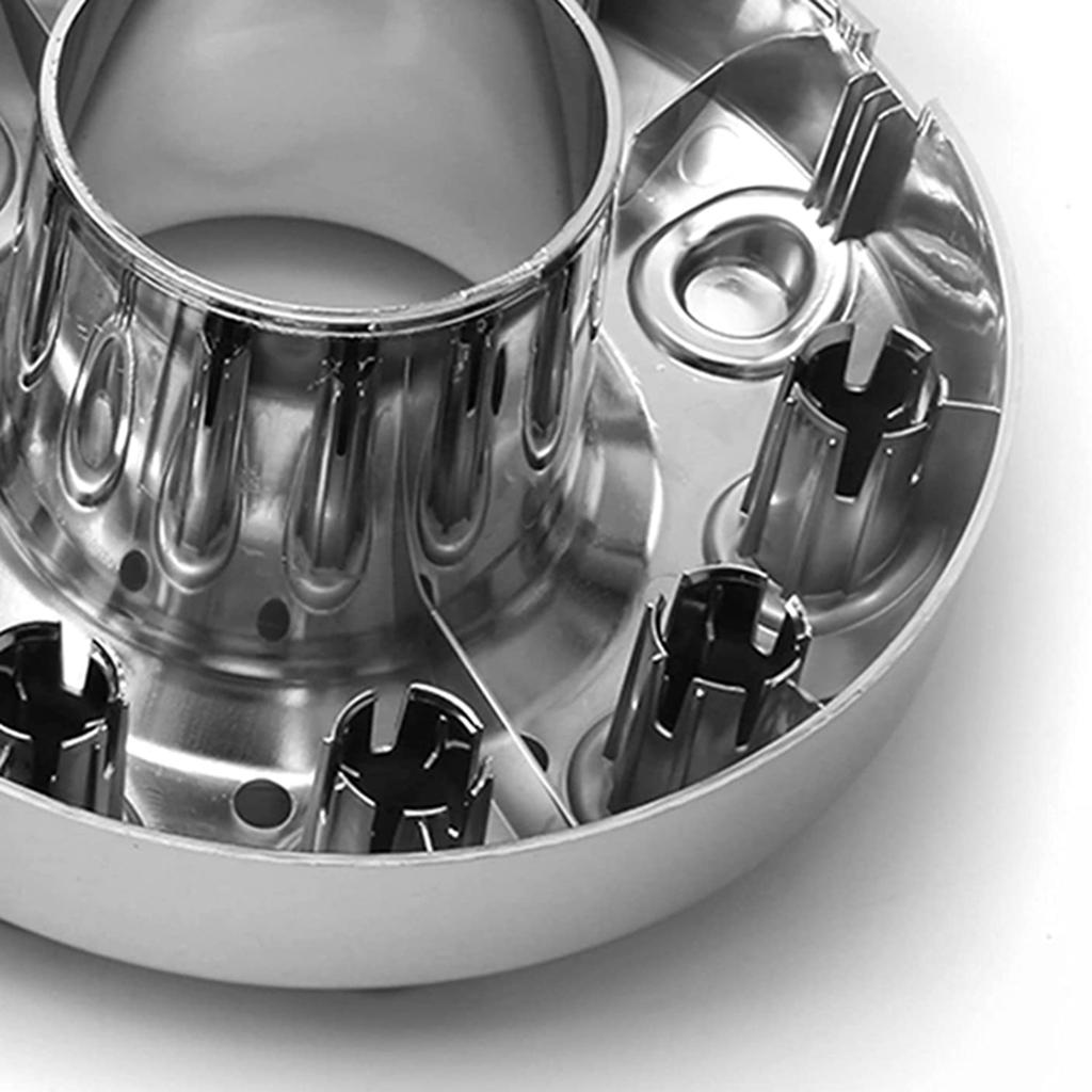 1 Pair Wheel Center Hub Cap Replacement for F450 F550 Super Duty 05 17 Car 5C3Z1130NA Metal Vehicle Supplies