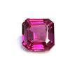 Certified Natural Pink Rhodolite Garnet Asscher Cut 9-11 Ct Fabulous Gemstone