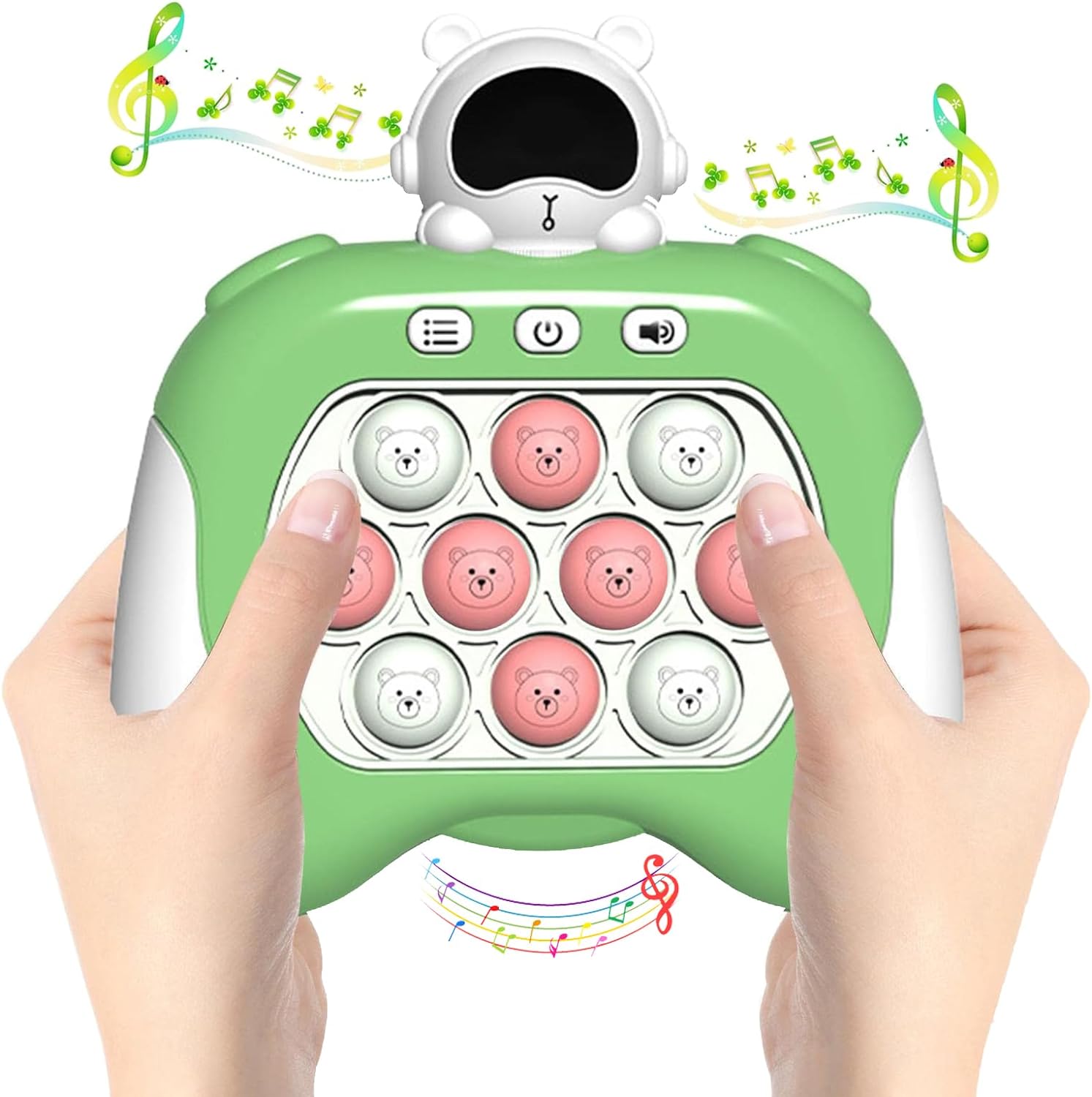 

Fast Push Game, Pop Fidget Light Up It Карманная игра для детей в возрасте от 3 до 12 лет, портативная сенсорная игра с 4 режимами Party Quick Push Game Fidget Toys